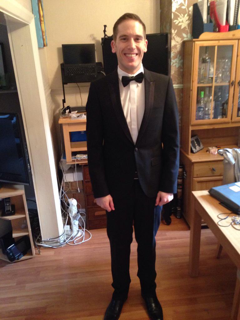 SpiltMilkStudio's tweet photo. Watch out @BAFTAGames here I come! #BlackTie #NotIndie http://t.co/HyGkR4h799