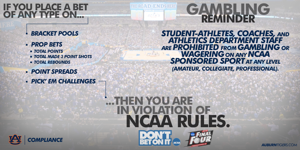 A reminder from our friends at Auburn....