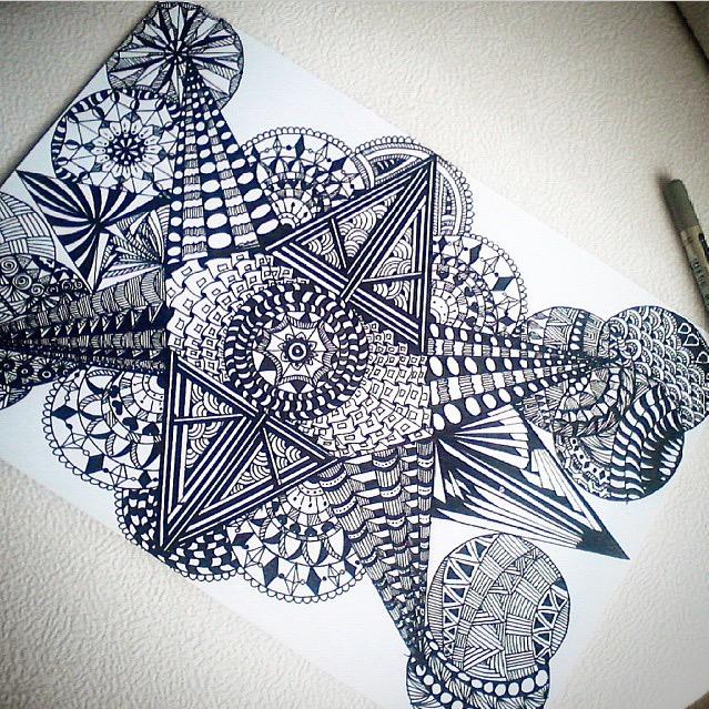 TangleZone's tweet image. "zentangle dreamer"