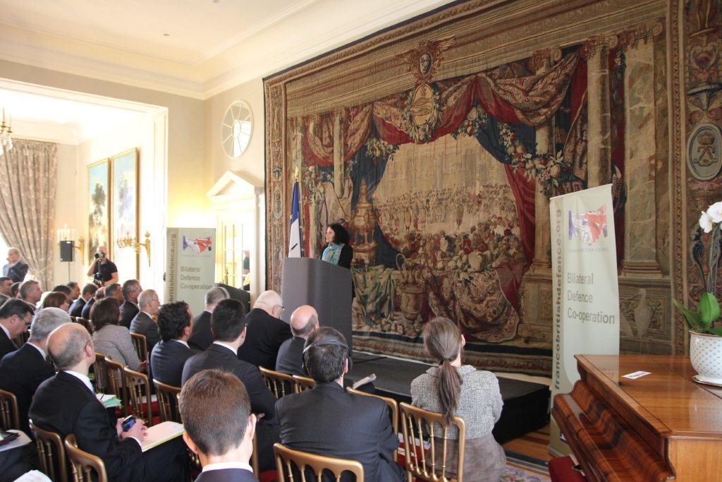 FranceintheUK's tweet image. Ambassadors #Bermann and @HMARicketts open the annual @francobritish Defence Conference 2015 in London