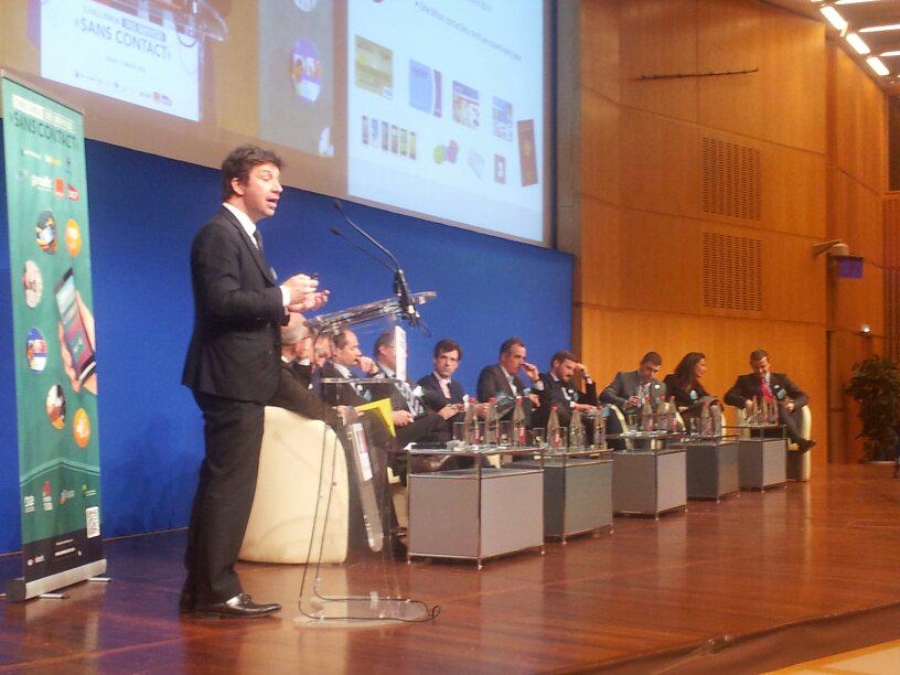 LaFrenchTech's tweet image. #csc15 @famoco startup #passfrenchtech présente son produit au challenge des services sans contact