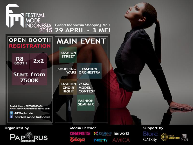 @FmodeIndo Open booth regist