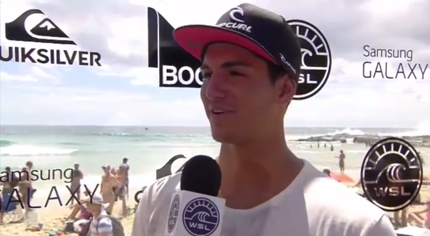Gabriel Medina sounds off at 2015 Quiksilver Pro Gold Coast. 
grnd.tv/b0JSXl