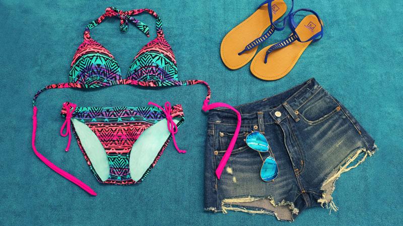 The best part of #SpringBreak? Living in a bikini and cutoffs. #OOTD mcys.co/1wTAZuj