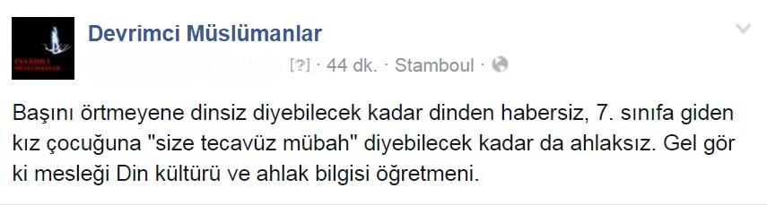 Devrimci Müslümanlar (@dvrmcmuslumnlar) on Twitter photo 