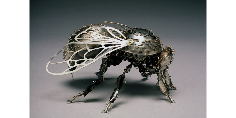 #MetalArt Amazing highly detailed metal insects by <a href="/ElizabethGoluch/">Elizabeth Goluch</a>. More here: elizabethgoluch.com