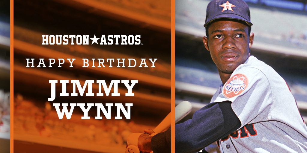 Happy birthday Jimmy Wynn! to wish Legend the Toy Cannon a very happy 73rd birthday. 