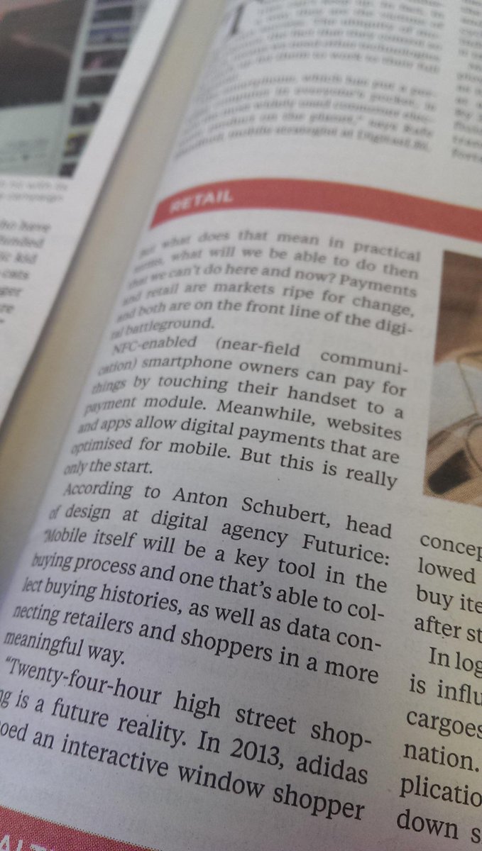 neil_robertson's tweet photo. Great to see @AntonSchubert from @futurice talking mobile’s impact on the world in today’s @raconteur @thetimes http://t.co/EQte7G5XJj