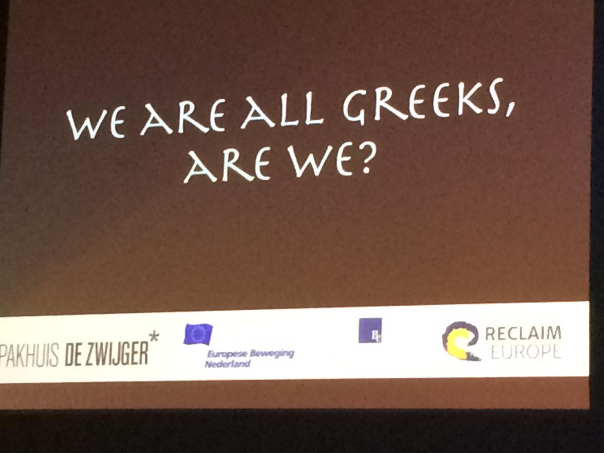 EBNtweets's tweet photo. Symposion we are all Greeks, are we? Just started. http://t.co/W6P2DXU2Qh
