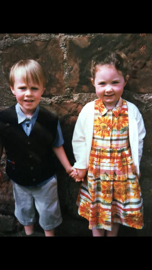 katt_mcbride's tweet photo. Back when we were cute, what happened to us!? #Matts21 😱💃🎉 @mattharkk http://t.co/Cz8y8VKYai