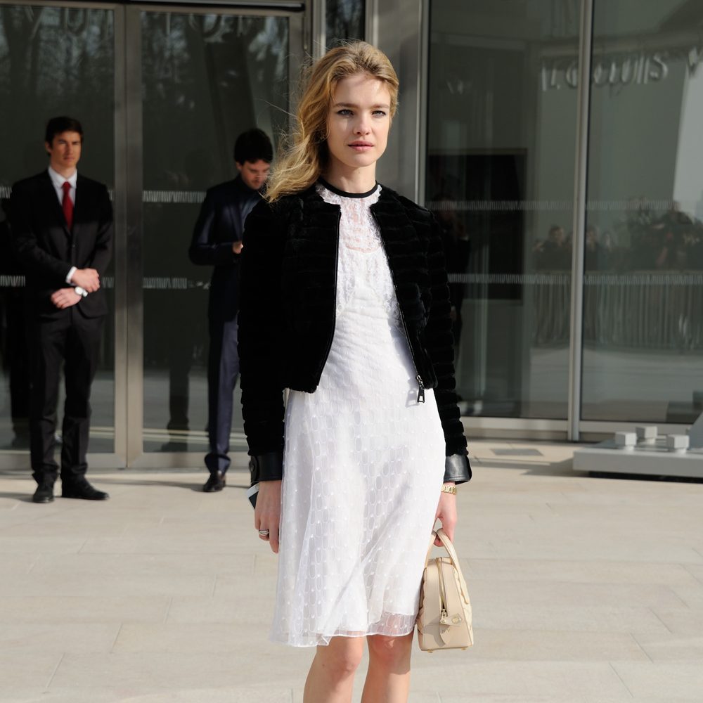 Louis Vuitton on X: .@NataSupernova wearing #FW14 #LouisVuitton