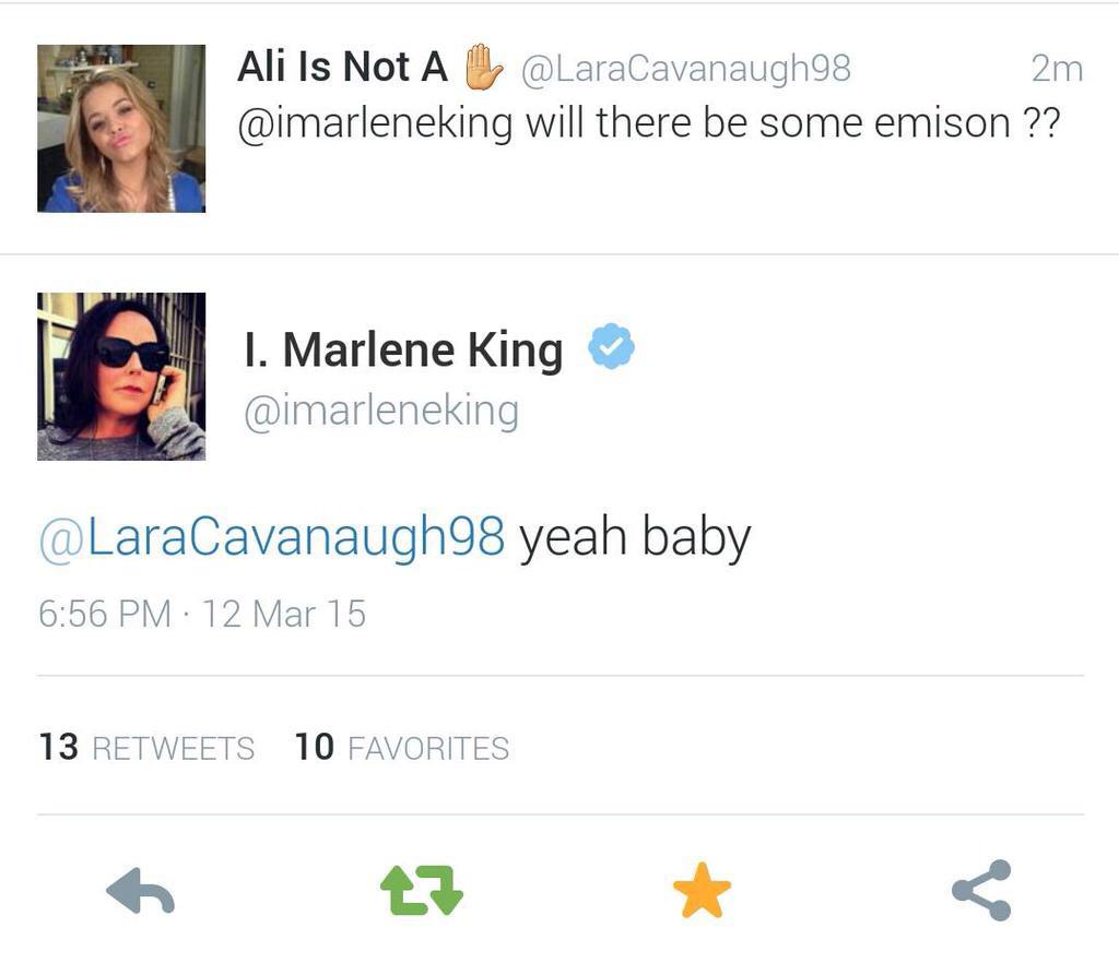 SamanthaM1609's tweet image. EMISON IN SEASON 6!!!!! 😆😆😆 #PLLSeasonSixPremiere #EmisonIsEndgame #EmisonIsPerfect #Emison