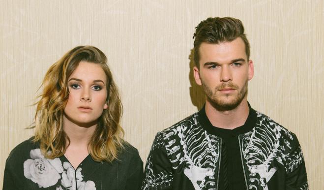 C3Concerts's tweet image. New Zealand's pop duo @broodsmusic is coming to @emosaustin w/@erikhassle THURS April 2!! TIX: bit.ly/1MuKVfa