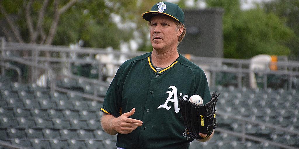MLB's tweet image. The Rookie. #FerrellTakesTheField