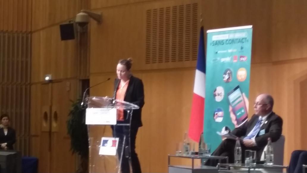 rvbod's tweet image. #csc15 axelle lemaire à la remise des prix du challenge des services sans contact avec @orange