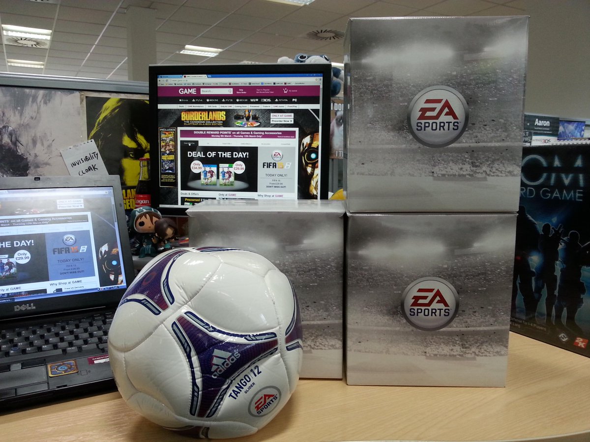 #GAMEFifa - Many took a shot on goal yesterday, but which lucky THREE scored and will bag themselves one of these?