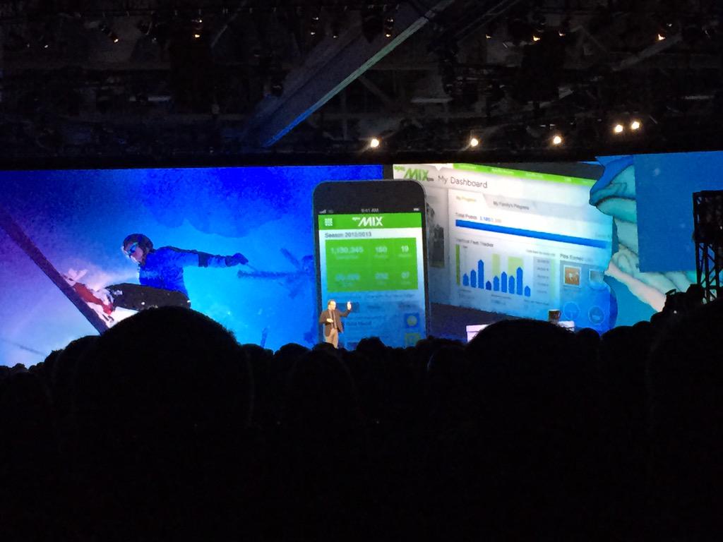 mlerchen's tweet image. #AdobeSummit favorite moment...@VailResorts @epicmix call out. Proud of our brand!