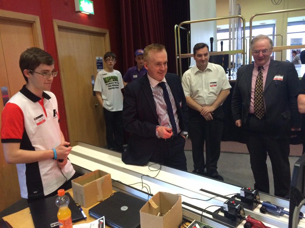 autolaunchf1's tweet photo. We had a great day judging at the @F1inSchoolsIRL regional finals! Well done everyone #F1inSchools http://t.co/Nyz369kMeu