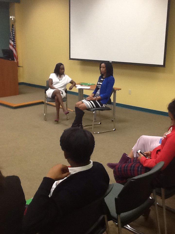 RWCTB's tweet photo. Great discussion with @ShebaTurk....talking life &amp; career #RW2015 cc: @VeraTriplettPhD http://t.co/fPvBtL4n4E
