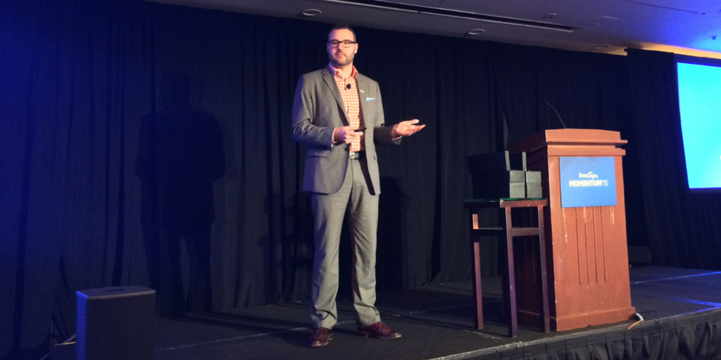 DocusignDevs's tweet photo. .@DocuSign's @dbrucereid takes the stage to unveil the big winners of our Paperless Partner Awards. #DevCon15 #DSM15 http://t.co/Hvy0HBhXdt