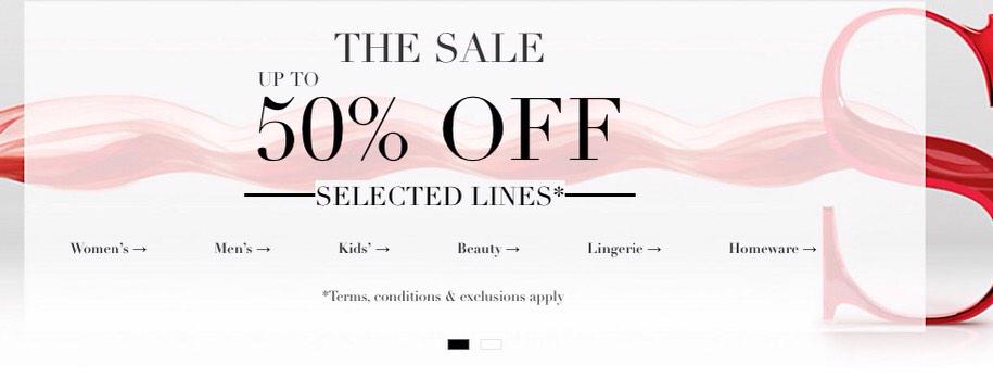 Some fantastic offers this weekend across our clothing / home and beauty ranges in our Spring Sale.