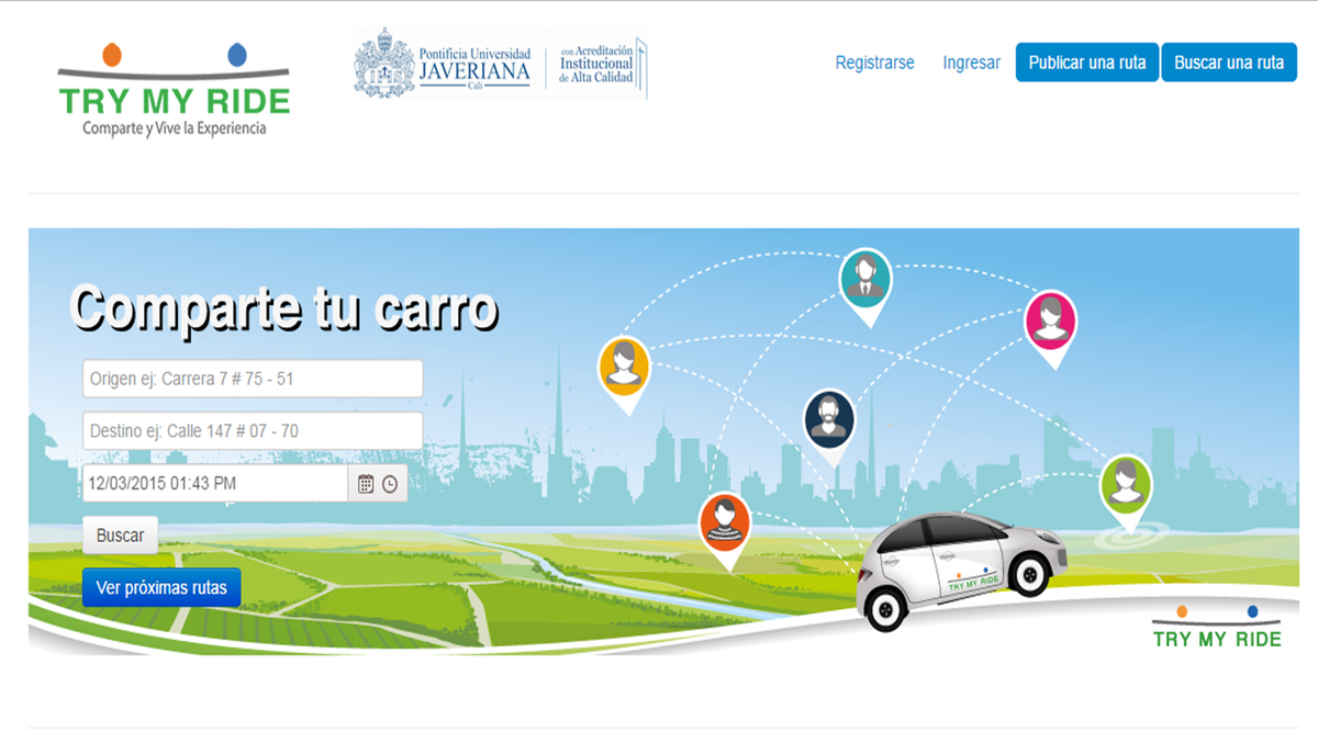javerianacali's tweet photo. ¡Regístrate! #Llévame #carpooling_javeriana http://t.co/7zmu3TU8pP http://t.co/CRB14vXO6Z