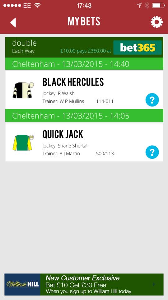 RT and if this e/w double is a winner we'll giveaway £50!

Best priced here --> bit.ly/TWEBet365