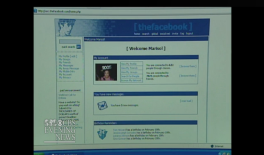 CBSNews's tweet image. #ThrowbackThursday: What did Facebook's first users think of the social network? cbsn.ws/1GxfBdN