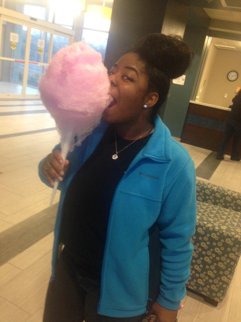 Cotton candy @ phaseII #TOWNHALLMEETING