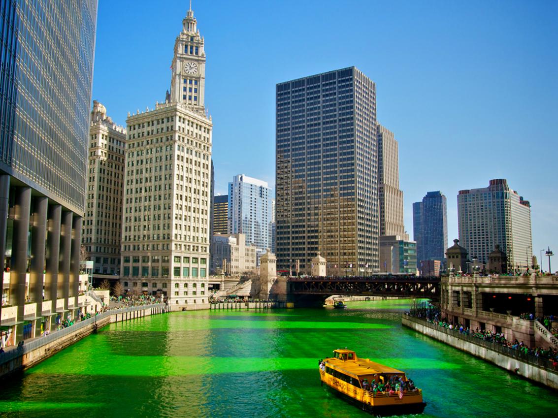Go Usa シカゴ川が緑に染まる 聖パトリックの祝日はいよいよ来週3 17ですね Photo Max Talbot Minkin Rt The Big Lincoln 聖パトリックの祝日にシカゴでは盛大なイベントを行う Http T Co Swehxnvehp Twitter