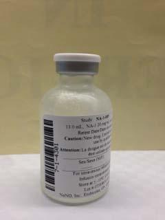1st of NA-1 vials that will go into patients when #FRONTIERtrial goes live next week now at EMS depot <a href="/TorontoMedics/">Toronto Paramedic Services</a>