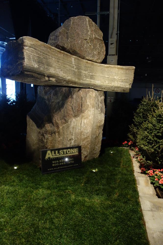 Impressive Inukshuk! <a href="/green_for_life/">Landscape Ontario Horticultural Trades Association</a> <a href="/canadablooms/">Canada Blooms</a> <a href="/bethedney/">Beth Edney</a>