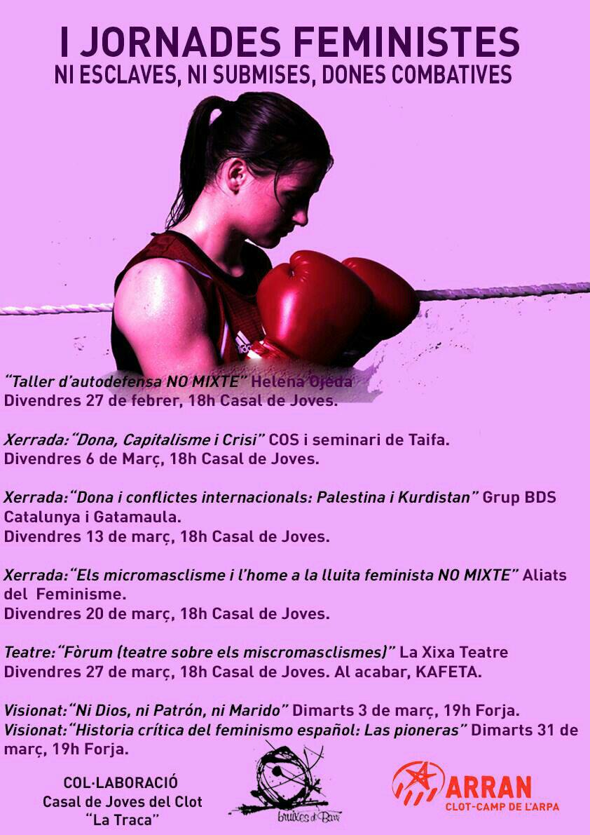 aliatsF's tweet photo. Estarem a les jornades feministes d les companyes d @BruixesdeBarri i @ArranClot amb @Rvaz22 i @Pau_Castello,gràcies http://t.co/KK39Aj6won