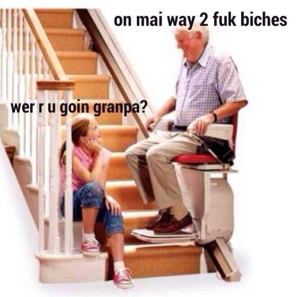 skajvalker's tweet photo. Grandpa Know how to get chicks. #nevergetold #Whatever http://t.co/JNGLlNeLBC