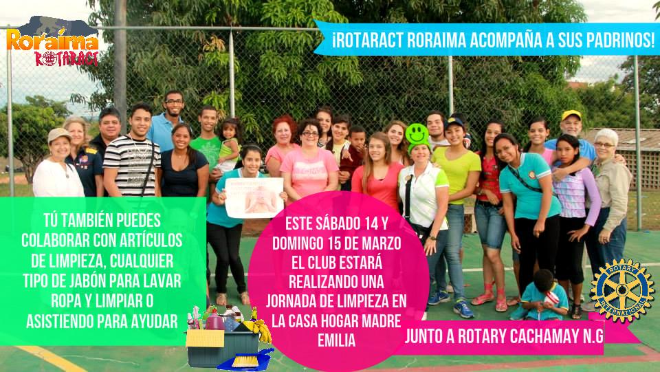 rotaractroraima's tweet photo. ¡Tú también puedes colaborar! http://t.co/bvW18pF9Ce