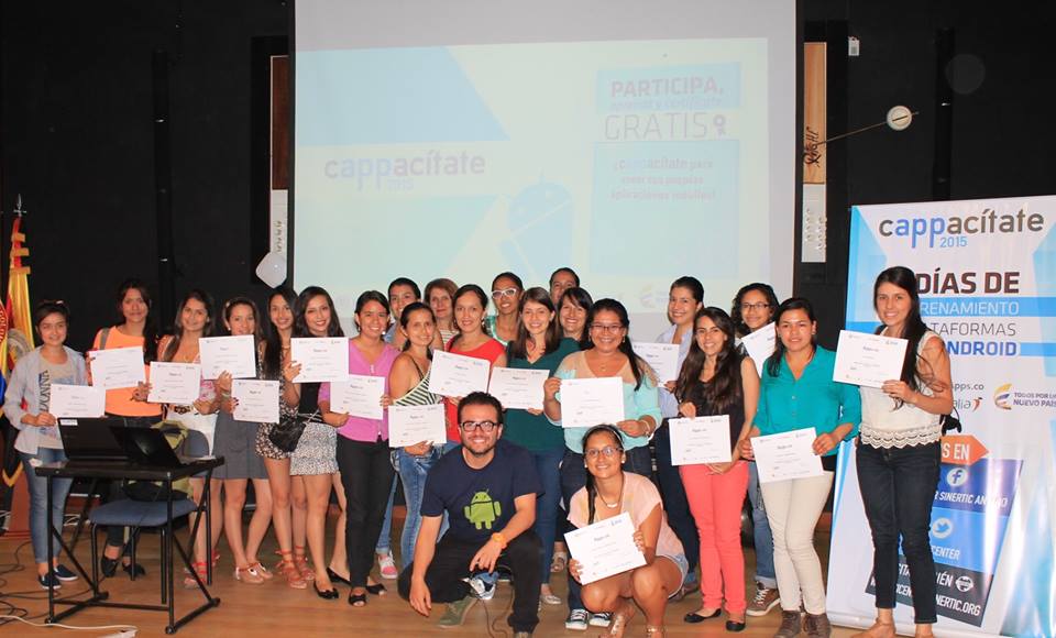 LuisaFJimenez10's tweet photo. Excelente experiencia en #Cappacitate2015 #Bucaramanga #DevelopersGirls.. http://t.co/yC8HORdJo0