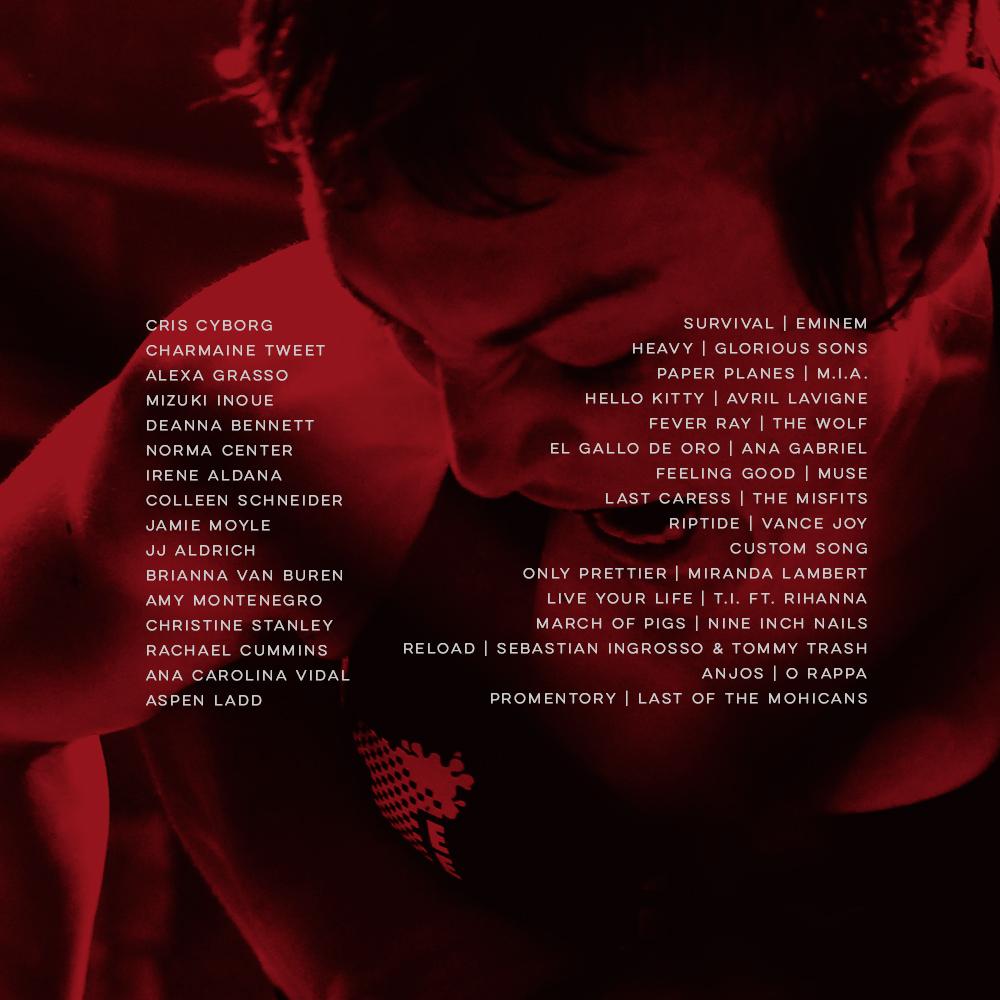InvictaFights's tweet photo. Check out the #InvictaFC11: Cyborg vs Tweet Walkout Mixtape ft. all of the songs played during the fighter entrances! http://t.co/hCbVW9E0tP