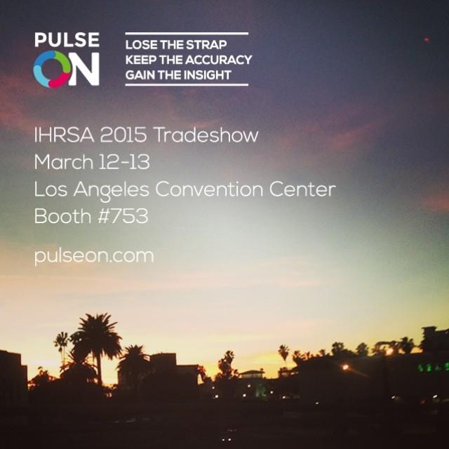 PulseOnHR's tweet photo. How can #heartrate monitoring help your clientele? Come along to #PulseOnHR's stand at #IH… http://t.co/lDOU9i33aK http://t.co/tM1ImzARq2