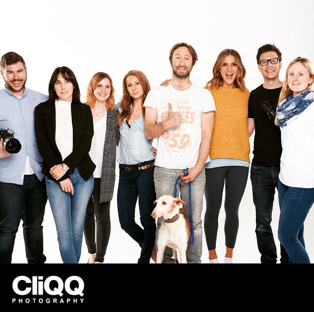 CliQQStudios's tweet photo. Group shot from today's fantastic shoot with the brilliant @AmandaByram with hair and make up by @SallyONeill2 http://t.co/5FtYR9MYt8