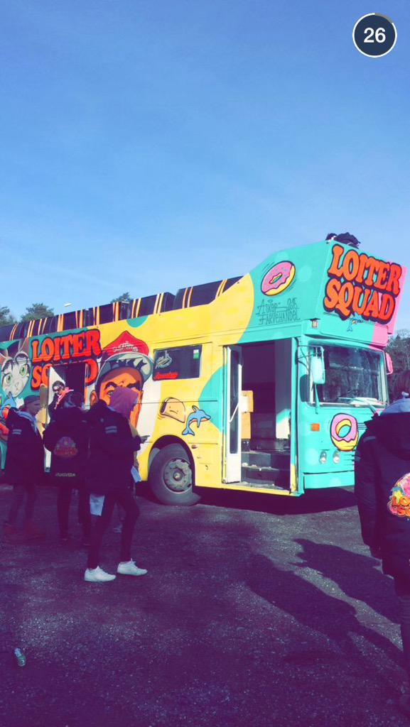 kristine_soan's tweet photo. so my friends made a fuckin bus @fucktyler @oddfuckingtaco @earlxsweat http://t.co/a9n4omGmgV