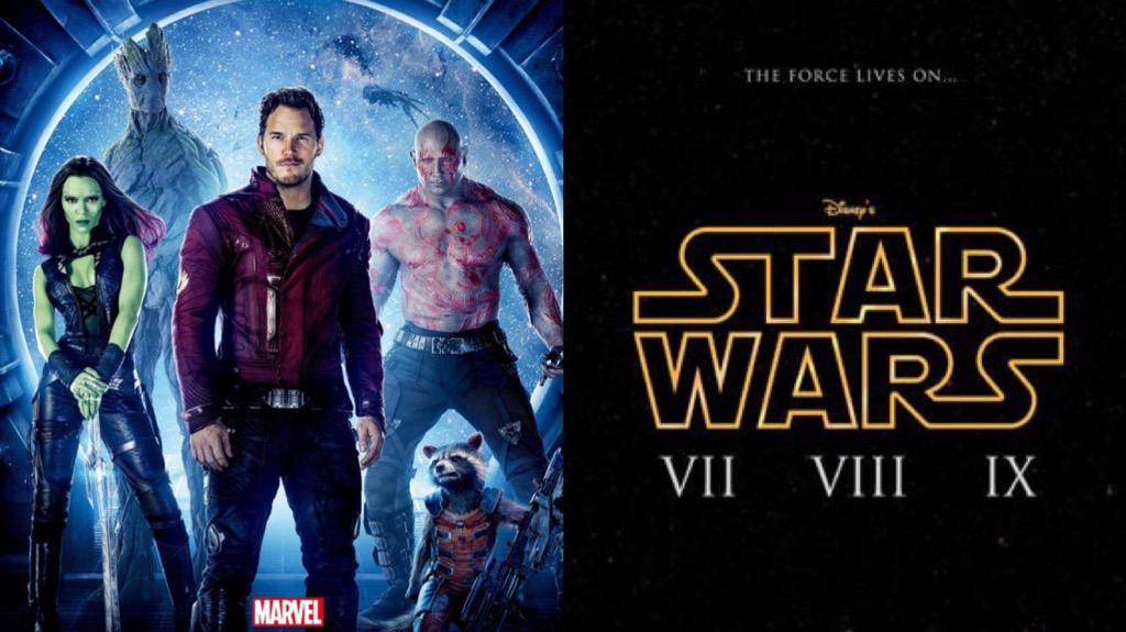 Which are YOU more excited for?
RT: GUARDIANS OF THE GALAXY 2
FAV: 'STAR WARS: EPISODE 8'