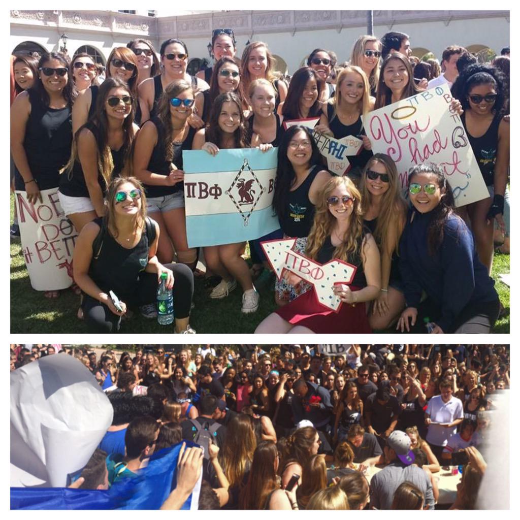 #GreekWeek is heating up! We had a blast today at all the field events with our amazing partners <a href="/USDbeta/">USD Beta Theta Pi</a>!