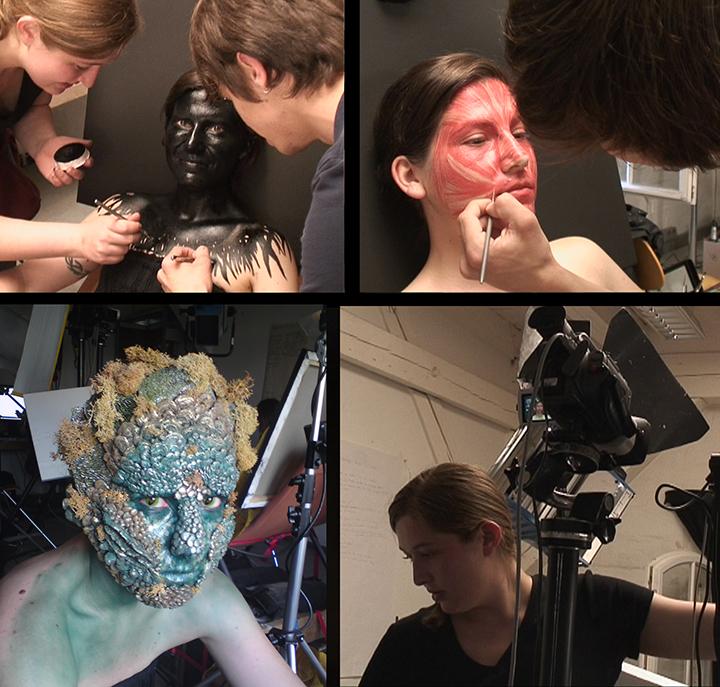 PornPunkPoetry's tweet photo. Here are some making-of pics of Make-Down. Enjoy #VOFF5 http://t.co/2XBrJVOfRk