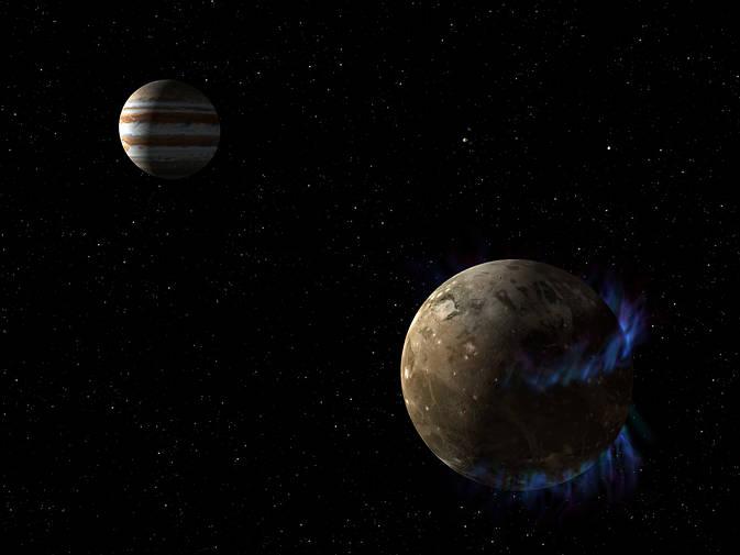 Jupiter's moon Ganymede has a saltwater ocean, opening possibility for life:  go.nasa.gov/19f7SHc <a href="/NASA_Hubble/">NASA Hubble</a>