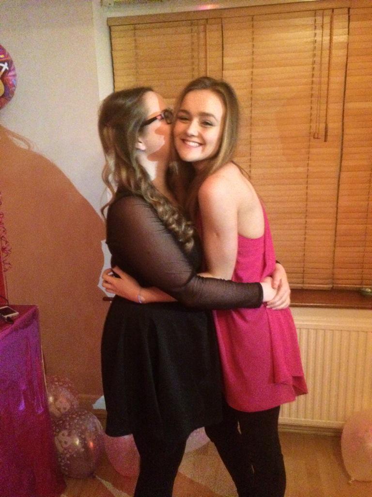 MeganLodge's tweet photo. Happy 18th birthday to my one true love and soulmate @ameliagriffers hope you've had a lovely day! 😘🎉💃🐯 http://t.co/Vj7cQOht68