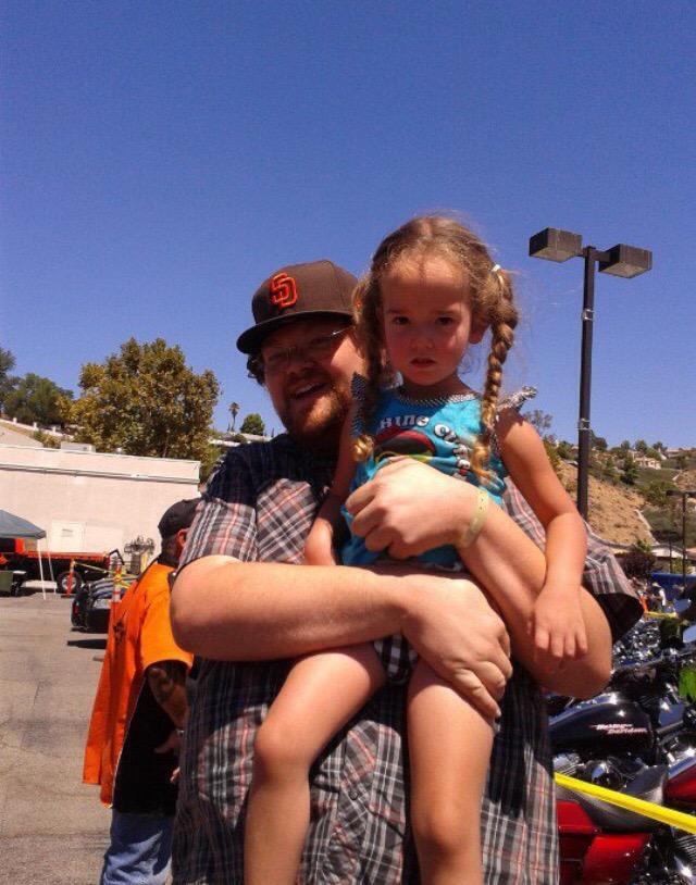 taloula220's tweet photo. #tbt my sweet Reese & @Chrisreed619 @SOAAddicts #SOA #bootride2012 #restinpeaceReese #RIPREESE http://t.co/Cpj90C7Mps