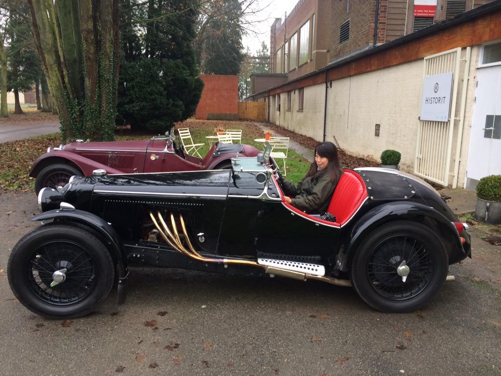 BicesterH's tweet photo. Looking forward to the #MilleMiglia #RileySprite @TheMotoringNews @millemiglialive @octane_magazine @BicesterH http://t.co/KKo348futI