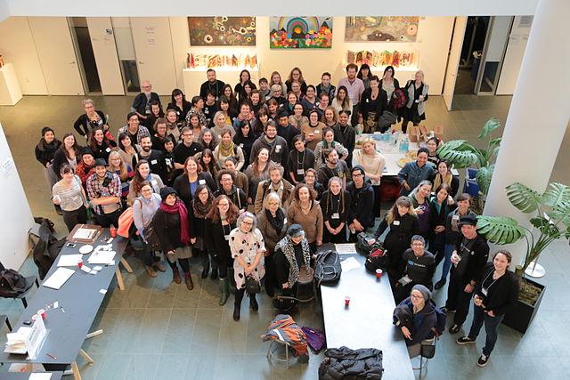 MuseumModernArt's tweet photo. Last week's #artandfeminism Wiki edit-a-thon added 334 articles on female artists. http://t.co/lFoNRrtBnT http://t.co/l98y8p61zY