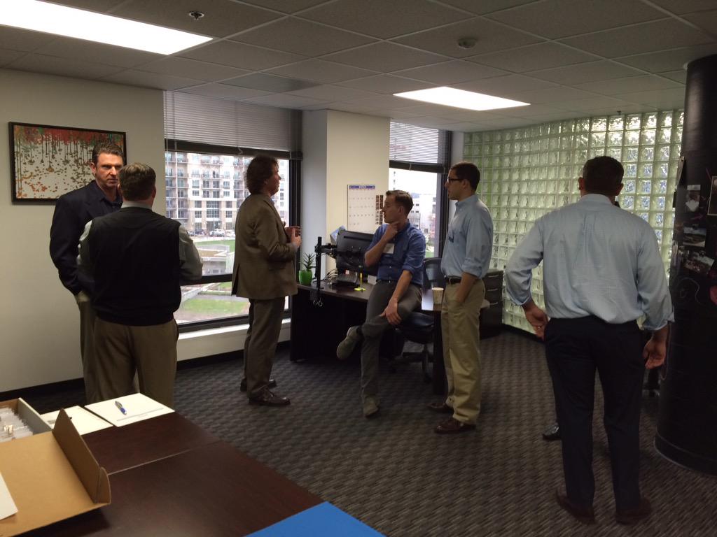 AmandaCSlade's tweet photo. Let the #Techworking begin. Thank you @infobeltIG for hosting @NCTA tonight. http://t.co/MuMY2dgzhh