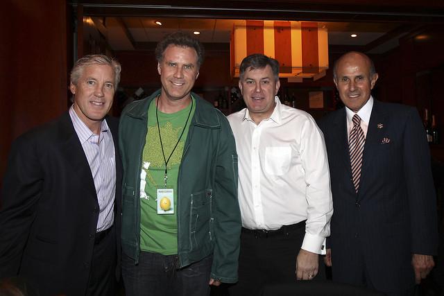 #TBT to when Will took the field for our team-- hosting the 'Make It Better' comedy benefit #FerrellTakesTheField